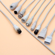 Compatible 4Pin Stockert Argon/Medex/HP/Edward/BD/Abbott/PVB/Utah IBP Sensor Trunk Cable For Disposable Pressure Transducer.