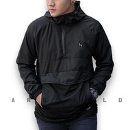 Jaket Cagoule Polos Pria Distro Terbaru ZADE SUPPLY Outerwear Jaket Parasut Pria Outdor Waterproof K