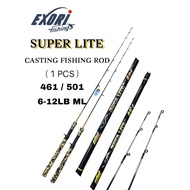 EXORI SUPER LITE CASTING SOLID FISHING ROD 461/501