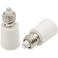 E-Simpo 10pcs E11 hingga E11 mini Candelabra Light Socket Base e11 led lamp Pemegang Penyesuai Exten