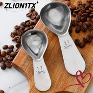 ZLION1TX Coffee Scoops, 1 Tbsp or 2 Tbsp Stainless Steel Coffee Bean Measuring Spoons, Durable 15/30