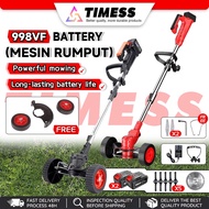 Mesin Rumput Bateri 698/998VF Cordless Grass Cutter Portable Electric Lawn Mower Grass Trimmer Mesin