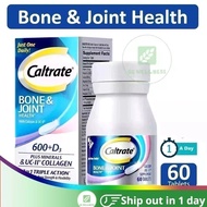 👍Caltrate Bone &amp; Joint Health 60 Tablets ✅ UCII &amp; Calcium &amp; Minerals Flexible Joints Strong Bones in 1 🚀Ship Out in 1 Da