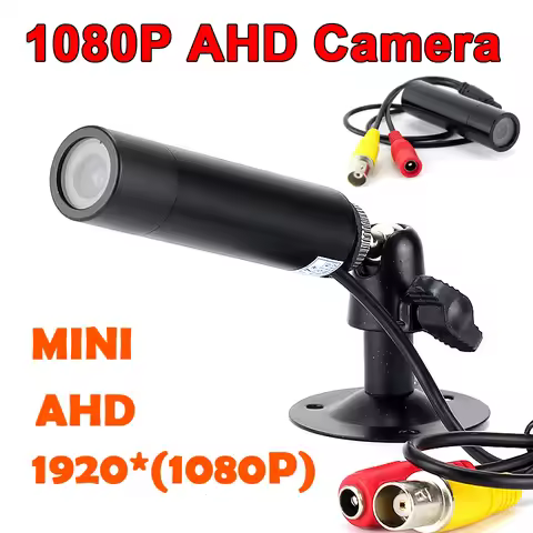 Super Mini AHD CAMERA HD 1080P 2MP 3MP Starlight Waterproof Micro Surveillance Small Vandal-proof Bl