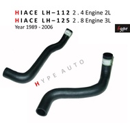 *** SET Radiator Hose Van LH112 2.4 Engine (2L)/LH125 Machine 2.8 (3L) Year 1989-2006 (2 Pieces)