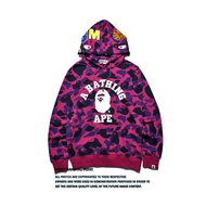 HOODIE BAPE CAMO PURPLE FASHION WANITA