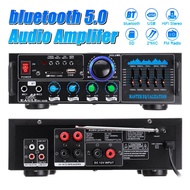 2000W FM 2 Micphone bluetooth Stereo Amplifier Surround Sound Mixer AUX USB SD AMP Home Cinema Karaoke Remote Control