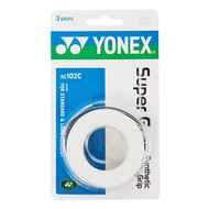 YONEX YONEX Badminton Hand Rubber Racket Sweat-Absorbent Belt Grip Rubber AC-102C-011 White Three Pi