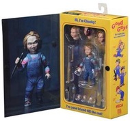 【史派克工廠】 (售完) 正美版  NECA  豪華版 鬼娃 恰吉 Ultimate Chucky​ 四頭雕 7吋