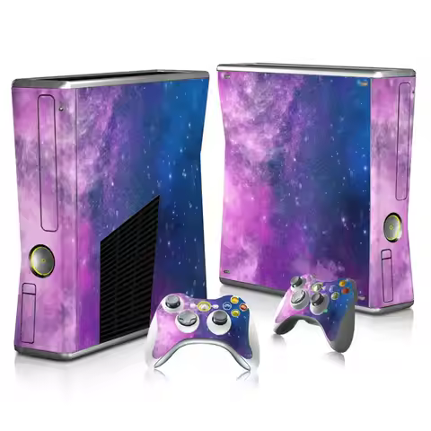 Skin Sticker Protector for Xbox 360 Slim and 2 Controller Skins Stickers for video games final