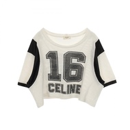 【二手】 CELINE女士短袖純棉T卹，二手