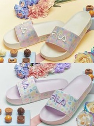 代購❣️ 韓國FILA Drifter 22 V-DAY Fila拖鞋 (粉+米色/紫+白色)