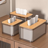 Household Transparent Tissue Box Multi-Size Tissue Storage Box Removable Tissue Box Toilet Tissue Box