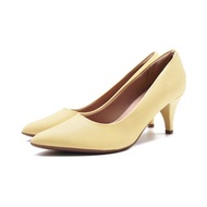 WALKING ZONE SUPER WOMAN空姐系列 尖頭時尚經典高跟鞋女鞋-淺黃
