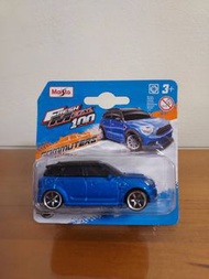 全新~1:64~MINI COOPER 黑頂藍色 合金滑行車 #23吃土季