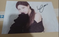 ITZY YUNA 簽名 美網