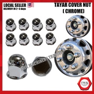 TWK 10 biji 38mm 21mm 23mm 1 ton 32mm Tayar Nut 14mm Lorry Nut Cover 8biji Nut 35MM Cover Nut FOR AL
