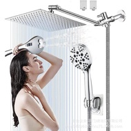 Factory Direct American Concealed Shower Set Multi-Functional Adjustable Shower Head with Spray Gun Stainless Steel Top Spray Combination