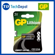 GP CR123A 3V Lithium Battery