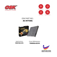 OSK Cabin Filter For Proton X70 T50995A-6221B & Rear Cabin ACF-X70-832R