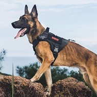 【YF】 Onetigris-arnês cão colete tático resistente à água para a caça caminhadas treinamento cão de serviço