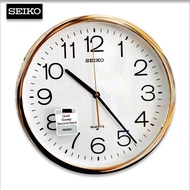 Velashop นาฬิกาแขวนผนังไซโก้ SEIKO รุ่น PAA020G ขอบทอง ขนาด14 นิ้ว รับประกันศูนย์ 1 ปี, PAA020S ขอบเงิน, PAA020G ขอบทอง, PAA020F ขอบพิงค์โกลด์, PAA020