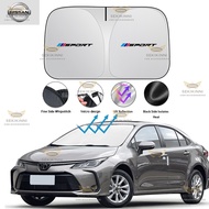 Nissan Navara Almera Livina NV350 Sentra Car Sun Visor Car Indoor Sunscreen Front Window Sunshade Wi