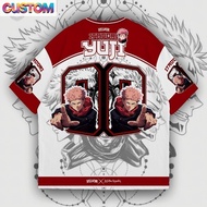 Personalized Jersey PREMIUM OVERSIZE ANIME JERSEY JUJUTSU KAISEN 00 SERIES NUMBER JERSEY FULL Jersey