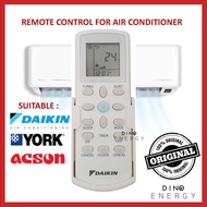 DAIKIN ORIGINAL | Genuie Part Aircond Air Cond Air Conditioner Remote Control FOR DAIKIN Model : DGS01