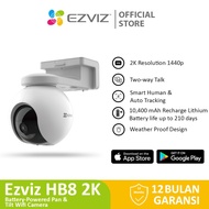 ezviz hb8 4mp 2k+ smart cctv outdoor cam rechargeable battery