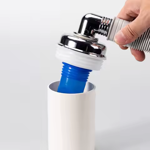 Joint For Washing Machine Drainage Pipes and PVC Pipes, for 40mm/50mm/75mm PVC Pipes
