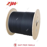 （MM voltage） ZJW 2000m 2KM Single Core 3 Steel Wire outdoor G657 FTTH fiber optic Drop Wire Cable