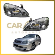NISSAN SENTRA N16 2007 HEAD LAMP (BLACK) / LAMPU BESAR NISSAN SENTRA N16 2007 (HITAM)