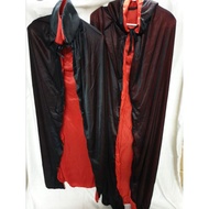 [120-140 cm Length] Party Cape | Halloween Cape | Vampire Costume Outside In & Inside Out