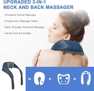 iKeener Shoulder and Neck Massager for Pain ReliefCordless Massager for Neck Back with Heat and VibrationDeep Shiatsu&amp;Kneading Massage with 6 Heads&amp;MultimodeDeep Relief for Muscle and Tissue