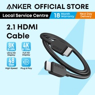 Anker HDMI Cable 8K@60Hz or 4K@120Hz HDMI to HDMI 3ft/6ft Ultra High-Speed HDMI Cable A8742