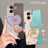 [SHARK CASE] Softcase VIVO V30E 5G 2024 NEWEST Cute Love Motif - Vivo V30E Casing - Vivo V30E Case -