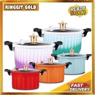 Ringgit Gold 28CM Non Stick Micro Pressure Pot RomeStyle Multifunctional Pot Periuk Tekana Mikro 厨房 锅