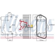 Oem Nissens Denmark Audi TT TTS MK2 8J VW Golf MK4 IV R32 V6 Transmission Oil Cooler Gearbox Oil Coo