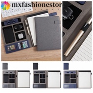 MXFASHIONE A4 Conference Folder, Paper Organizer Memo Clipboard Business Clipboard, Portable Signatu
