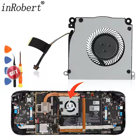 Steam Deck Fan Replacement Huaying Fan BN5010S5H-N00P Replacement CPU Cooling Fan for Steam Deck