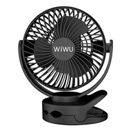 Wiwu 多功能USB夾式涼風扇 二代  黑色  MY-W026