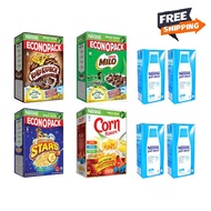 Nestle Breakfast Cereal 500g with UHT Just Milk Low Fat 1L