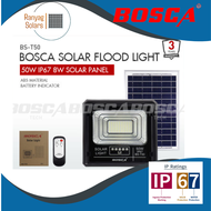 Bosca 50W Solar Flood Light LED Outdoor Lamp IP67 Waterproof With Remote BS-T 50
