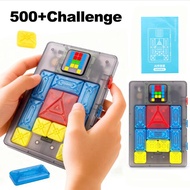 Super Slide Puzzle Games 500+ Challenges Brain Teaser Puzzle Toys for Kids Teens, Educational Travel