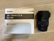 Sigma 28-70 F2.8 e-mount