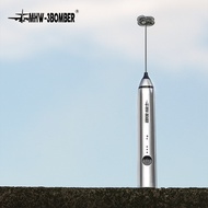 MHW-3BOMBER Bomber Electric Milk Frother Coffee Garland Milk Frother USB Handheld Foamer