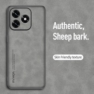 Lambskin Leather Casing For Honor X5C Plus 4G 5G 2026 Phone Case TPU Soft Shockproof Cover For Honor