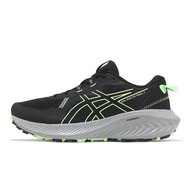 Asics Cross Country Running Shoes GEL-Excite Trail 2 Men's Black Green Outdoor Arthur [ACS] 1011B594001