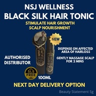 NSJ WELLNESS HAIR SERIES - BLACK SILK HAIR TONIC 100ML